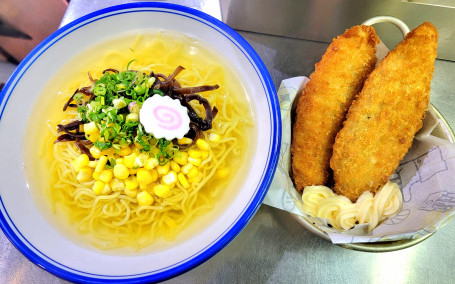 Jí Liè Yú Liǔ Fish Cutlet Udon