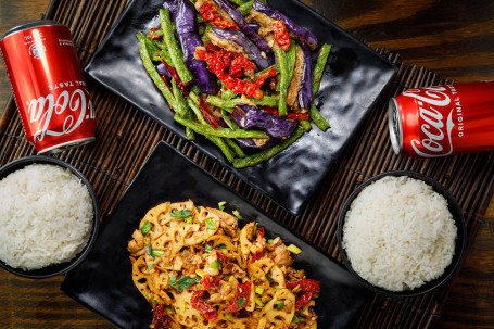 Jīng Xuǎn Chǎo Cài Èr Rén Cān Special Stir-Fried Dishes Set For Two Persons