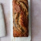 Vegan Banana Bread Loaf Slice