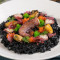 De Zhōng Hǎi Mò Yú Zhī Hǎi Xiān Yì Dà Lì Fàn Mediterranean Squid Ink Seafood Risotto