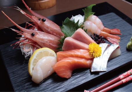 Wǔ Sè Cì Shēn Sashimi Platter (5 Kinds)