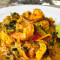 Green Thai Prawn Curry (Served With Rice).