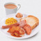 Fēng Shèng Zǎo Cān． Pèi Shí Pǐn、 Sù Mǐ、 Duō Shì、 Chá Fēi Deluxe Breakfast． W Food． W Corn Toast． W Tea Or Coffee