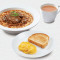 Shā Diē Niú Ròu Jí Shí Miàn． Pèi Shí Pǐn、 Duō Shì、 Chá Fēi Satay Beef W Instant Noodles． W Food． W Toast． W Tea Or Coffee