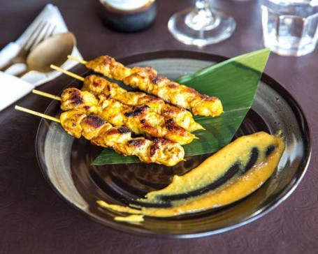 Satay Chicken Skewer(4Pcs)