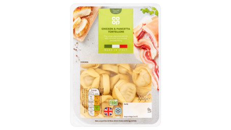 Co-Op Świeży Kurczak Pancetta Tortelloni 300G