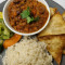 Chilli Con Carne With Rice And Nachos