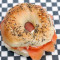 Nova Lox Cream Cheese Bagel Sandwich