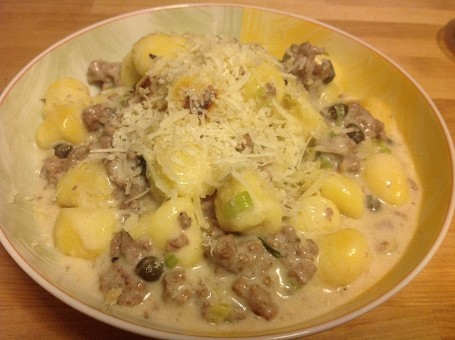 Gnocchi Po Bolońsku