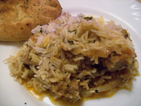 Jagnięcina Biryani