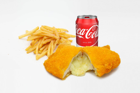 Volcanic Cheesy Chicken Chips Soft Drinks Bào Jiāng Jī Pái Shǔ Tiáo Kě Lè