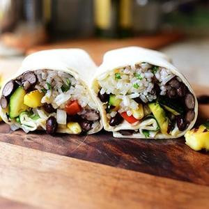 Wegetariańskie Burrito