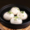 Tiě Bǎn Guàn Tāng Shēng Jiān Bāo (4Jiàn Sizzling Steam-Fried Shanghai Pork Bun (4Pcs