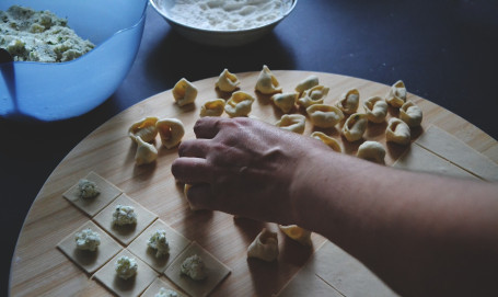 Serowe Tortellini