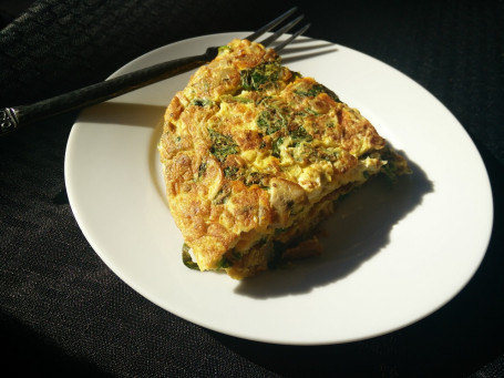 Omlet Szpinakowy