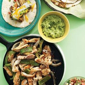 Lunch Fajitas Z Kurczakiem