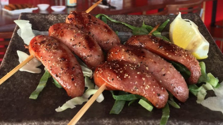 Arabiki (Pork) Sausage Skewers