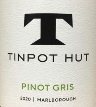 2023 Tinpot Hut Pinot Gris New Zealand