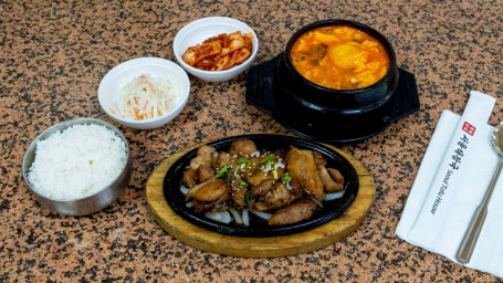 Bbq Chicken And Tofu Stew