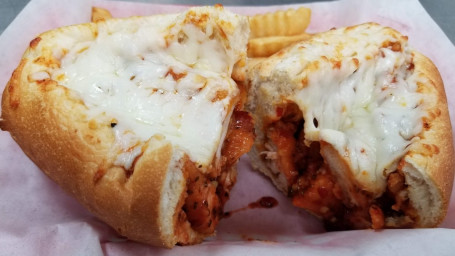 Buffalo Chicken Parmigiana (8