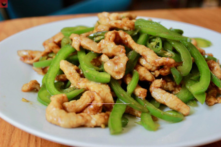 Sauteed Shredded Pork With Green Peppers Qīng Jiāo Ròu Sī