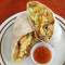 3 Eggs Burritos With Bacon Or Sausage Or Ham Or Chorizo