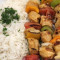 17. Chicken Kabob Platter