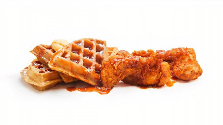 2 Jumbo Tenders Waffles