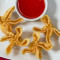 5. Crab Rangoons With Sauce (4 Pcs.