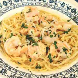 Shrimp Carbonara