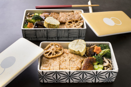 Bento Box Z Krewetkami Teriyaki