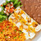 Fajita Steak Enchilada Plate