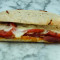 Chorizo, Vine Tomatoes Grated Mozzarella Ciabatta.