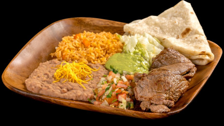 9. Carne Asada Plate (Steak)