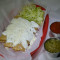 3 Chicken Flautas With Guacamole Dip