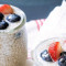 Fresh Chia Pudding X-L Topped With Berries