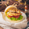 Huā Shēng Píng Guǒ Jī Tuǐ Bǎo Dān Diǎn Chicken Drumstick Burger With Peanut Butter